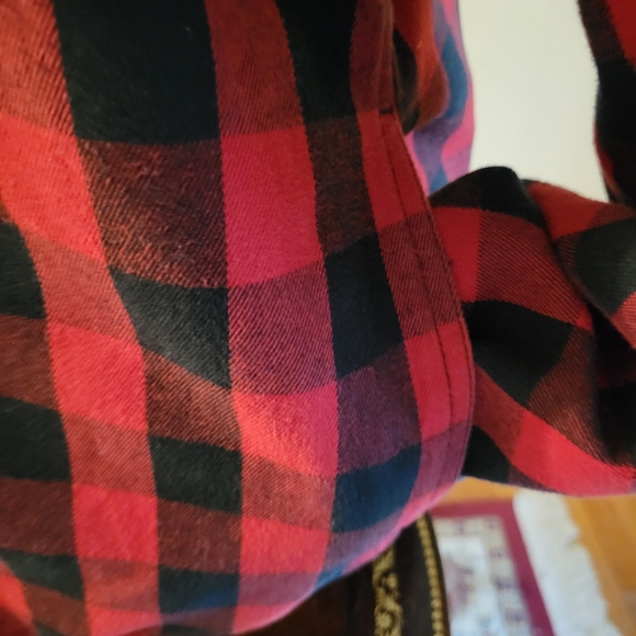 Men's Plaid Flannel/Fleece Jacket Size M - Picture 4 of 5